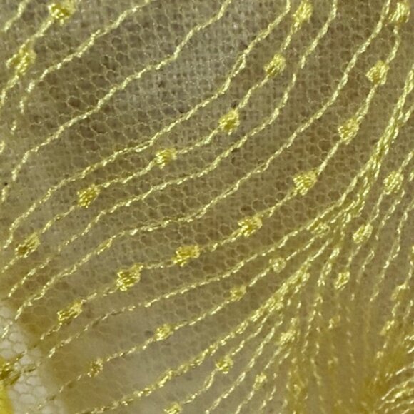 Bluebella Irena Sheer Lace Non Padded Balcony Underwired Bra In Yellow 34D NWT - Picture 6 of 15